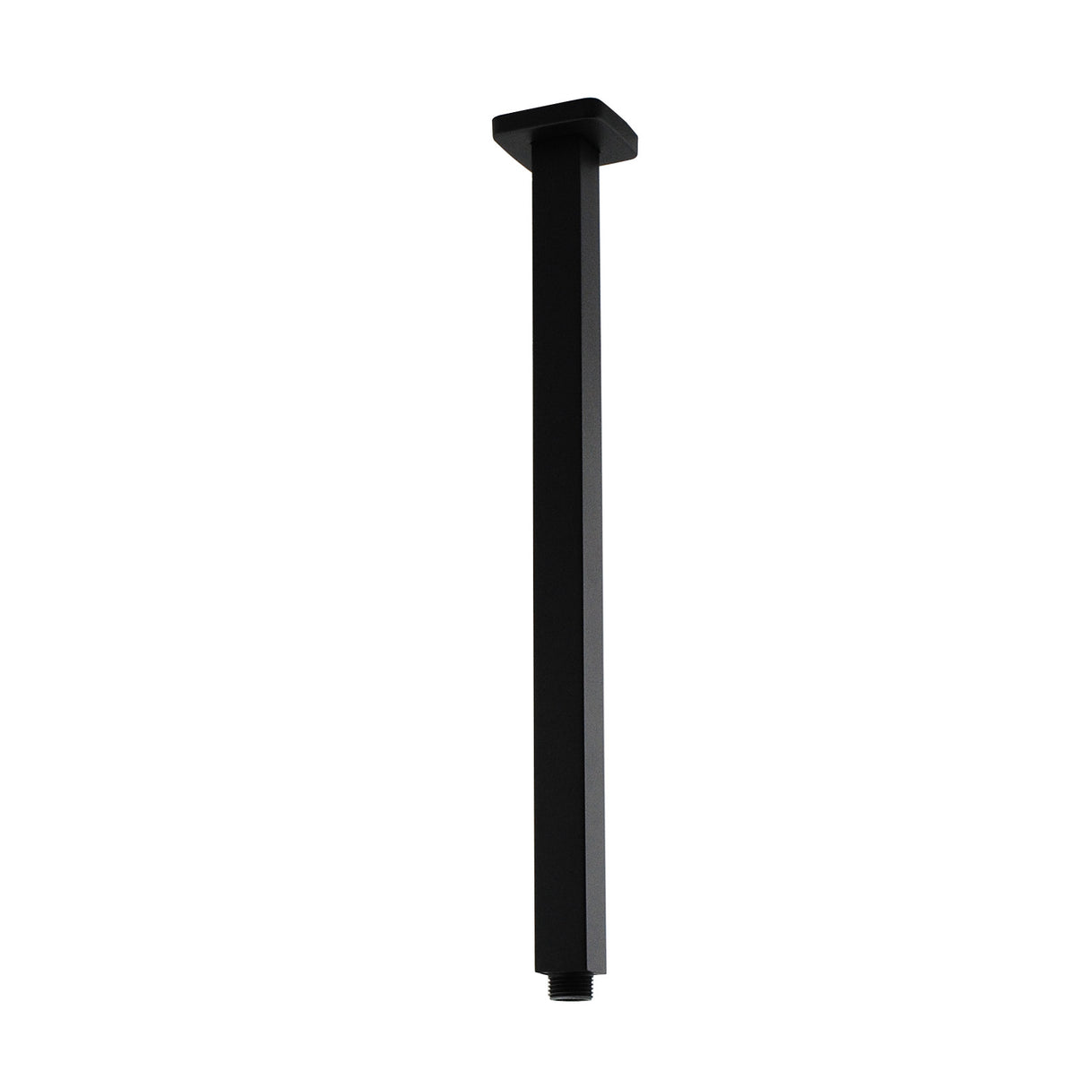 400mm Black Ceiling Shower Arm
