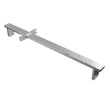 Chrome Shower Rail with Handheld Shower