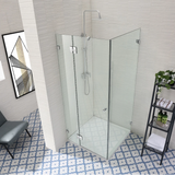 Corner Frameless Shower Screen