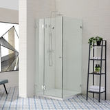 Corner Frameless Shower Screen