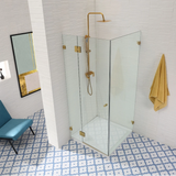 Corner Frameless Shower Screen