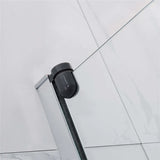Semi Frameless Pivot Over bath Screen