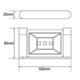 RUSHY - Brushed Nickel Soap Dish