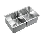Stainless Steel Double Bowl Sink 775*450*235mm