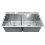 Stainless Steel Double Bowl Sink 775*450*235mm