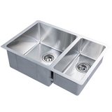 Stainless Steel Double Bowl Sink 660*450*220mm