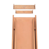 Wide Rose Gold Tile Insert Floor Grate 600~900 (L) X 100 (W) MM