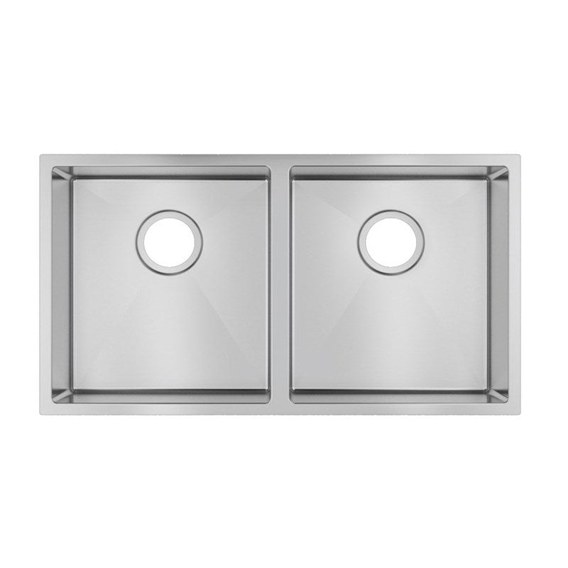 Handmade Stainless Steel Gun Metal Grey Double Bowl Kitchen Sink 1.2mm (Top/Flush/Undermount) 820*457*230mm