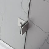 Frameless Wall to Wall Shower Screen
